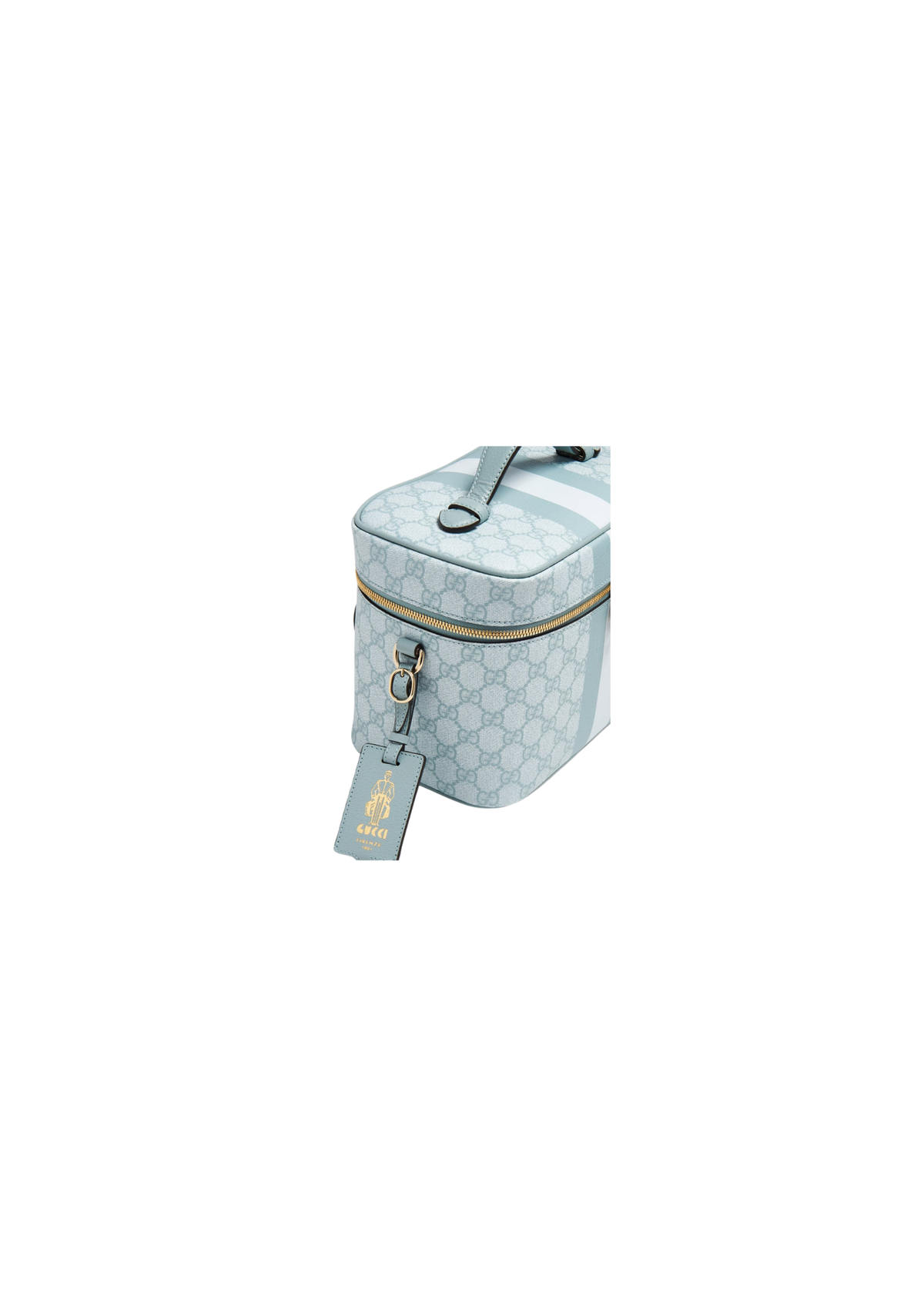 Gucci Ophidia Canvas Make Up Storage Bag – Light Blue – Women