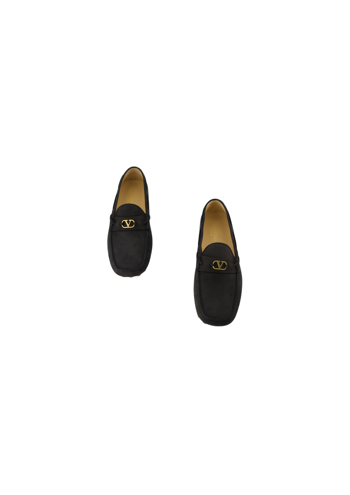Valentino Garavani Men's Men Driver Fastaway Loafer/7Y2S0K98AAH0HO Loafers – Black Rubber