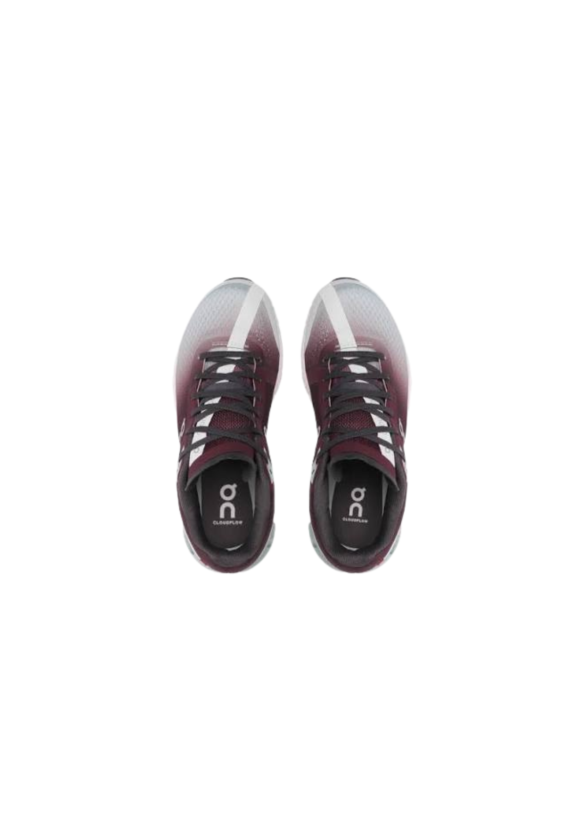 On Women's Women Cloudflow Sport Shoes – Mulberry / Mineral Mesh