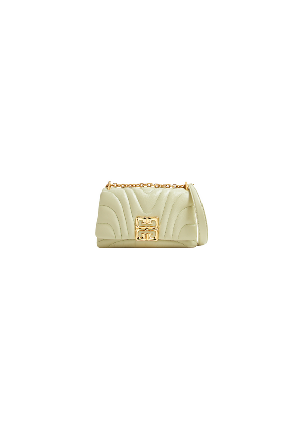 Givenchy 4G Soft Small Chain Bag Medium – Leather – Almond Green – Women