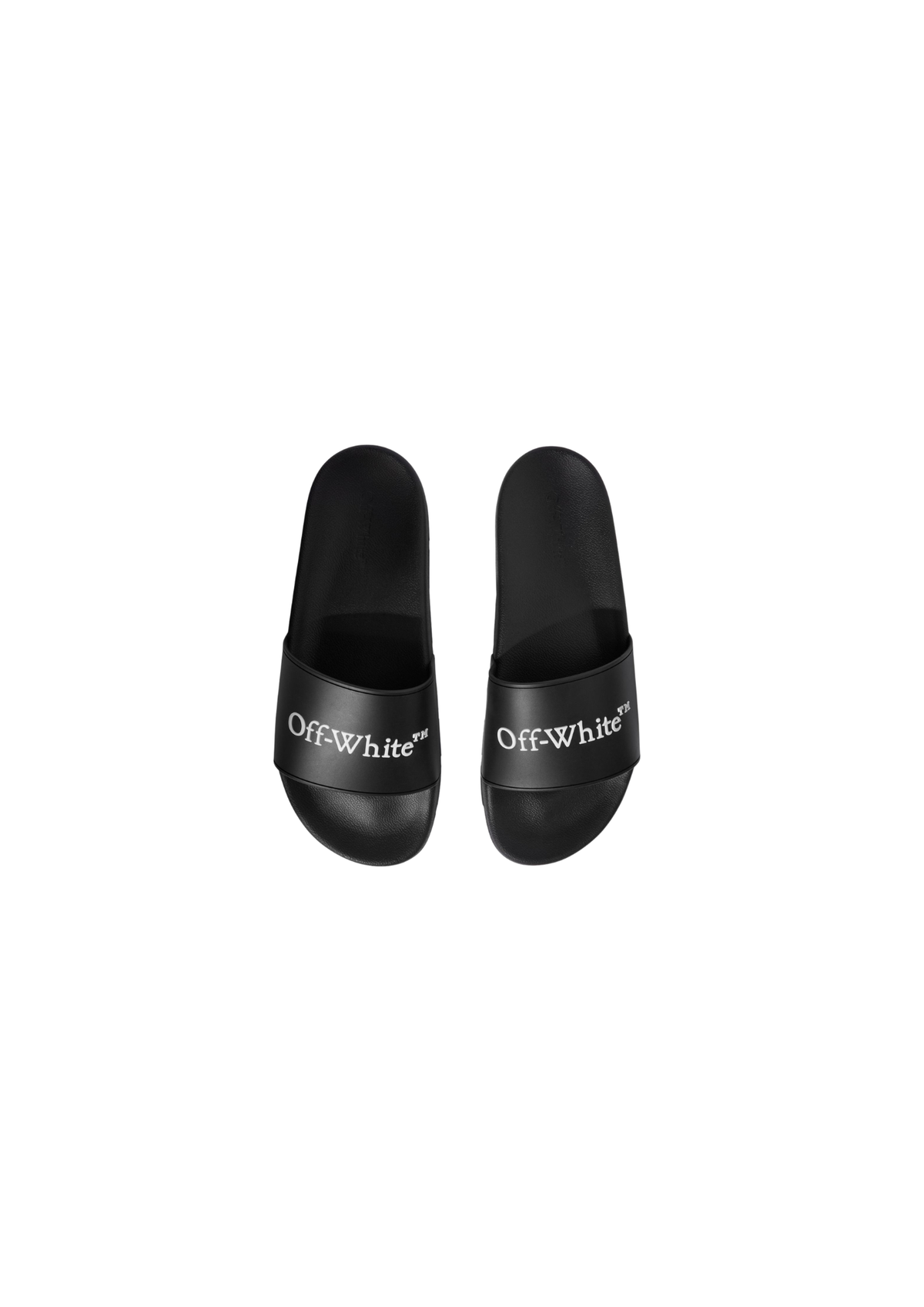 Off white flip flops