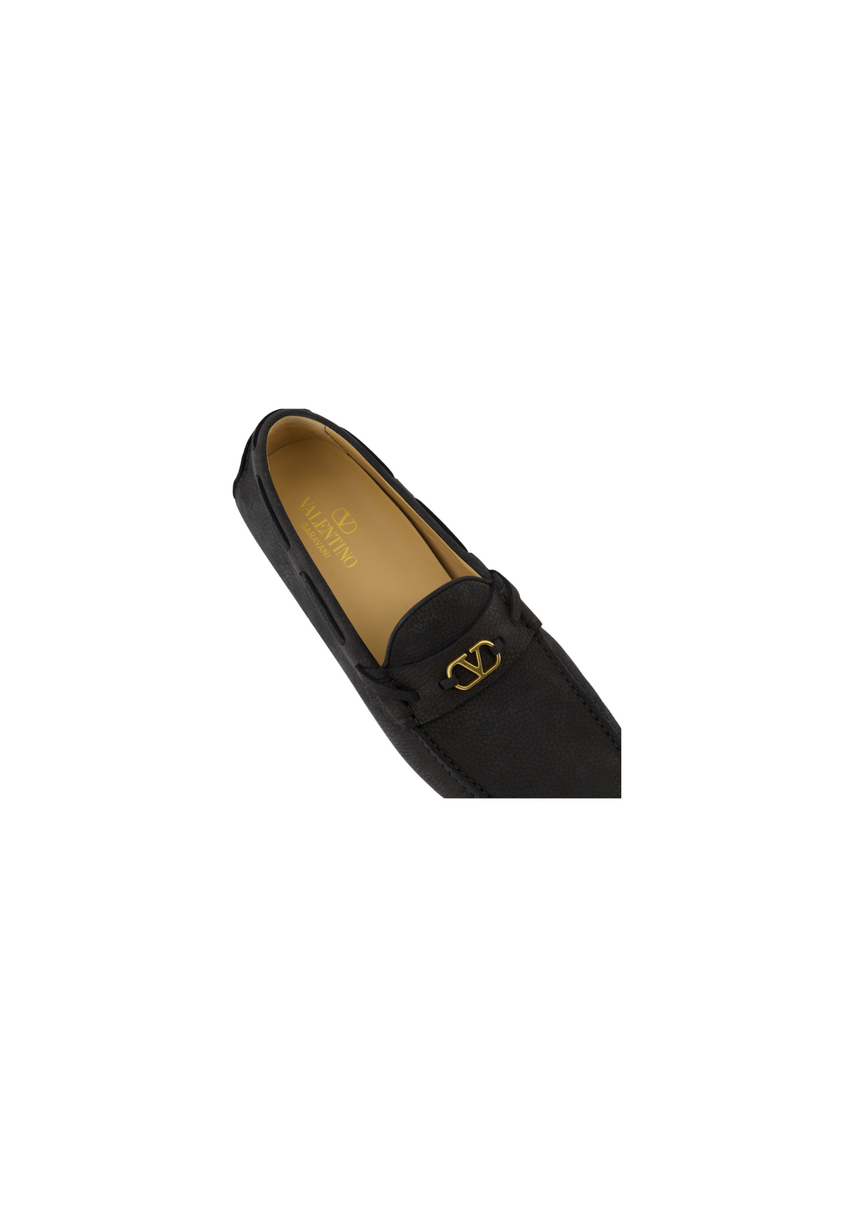 Valentino Garavani Men's Men Driver Fastaway Loafer/7Y2S0K98AAH0HO Loafers – Black Rubber