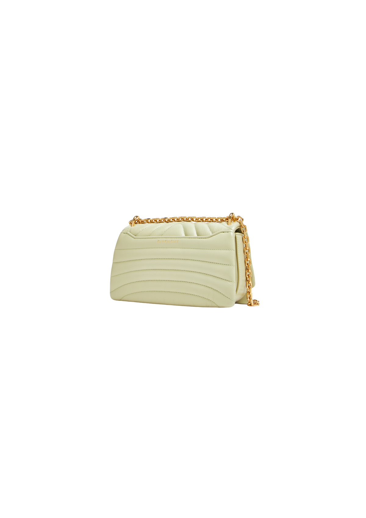 Givenchy 4G Soft Small Chain Bag Medium – Leather – Almond Green – Women