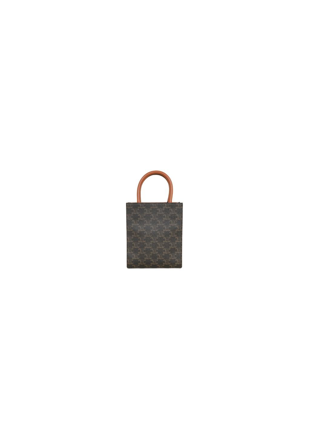 Celine Vertical Cabas Mini Tote UNI – Canvas – BLK/BRN/MLT – Women