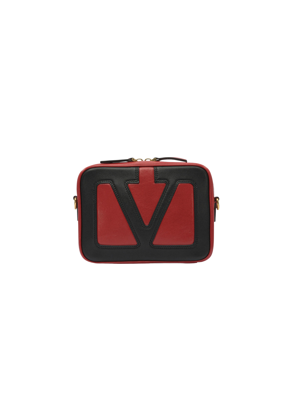 Valentino Garavani Viva Superstar Viva Small Crossbody Bag – Leather – Red/Black – Women