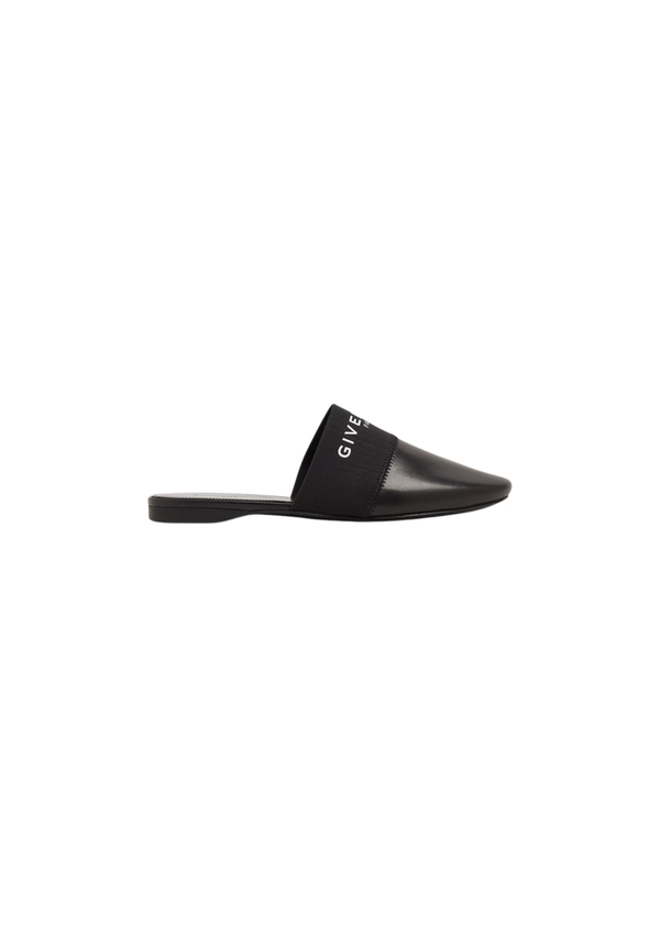 Givenchy Women's GIVENCHY Women Bedford Flat Mules Slides Slide Sandals – Black Rubber