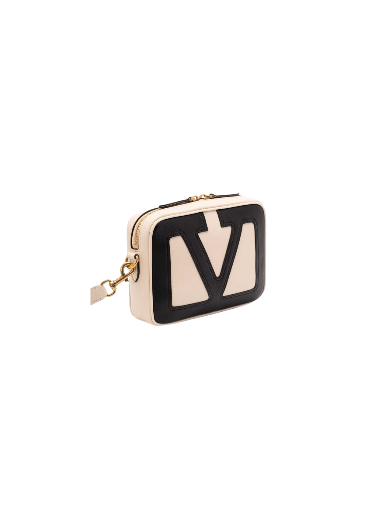 Valentino Garavani bag Medium – Leather – White/Black – Women