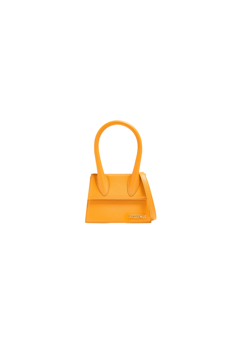 Jacquemus Le Chiquito Moyen Medium Top Handle Bag – Dark Orange – Women