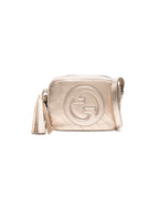 Gucci Blondie Small Tassel Crossbody Bag – Gold – Women – front view