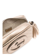 Gucci Blondie Small Tassel Crossbody Bag – Gold – Women – side or profile view