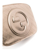 Gucci Blondie Small Tassel Crossbody Bag – Gold – Women – back view