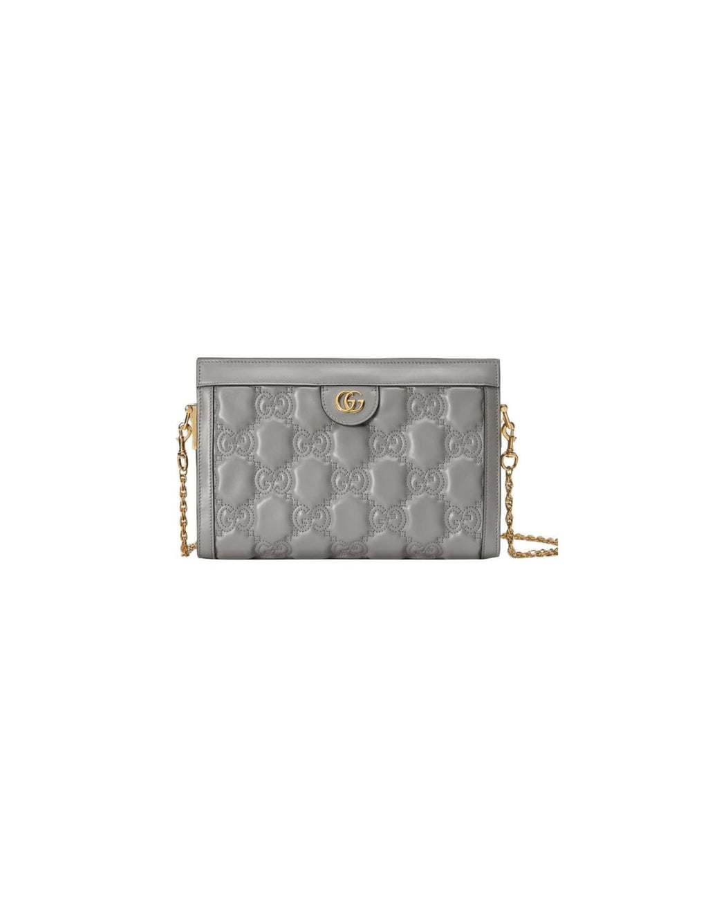 Gucci GG Ophidia Crossbody Bag – Dusty Grey – Women – front view
