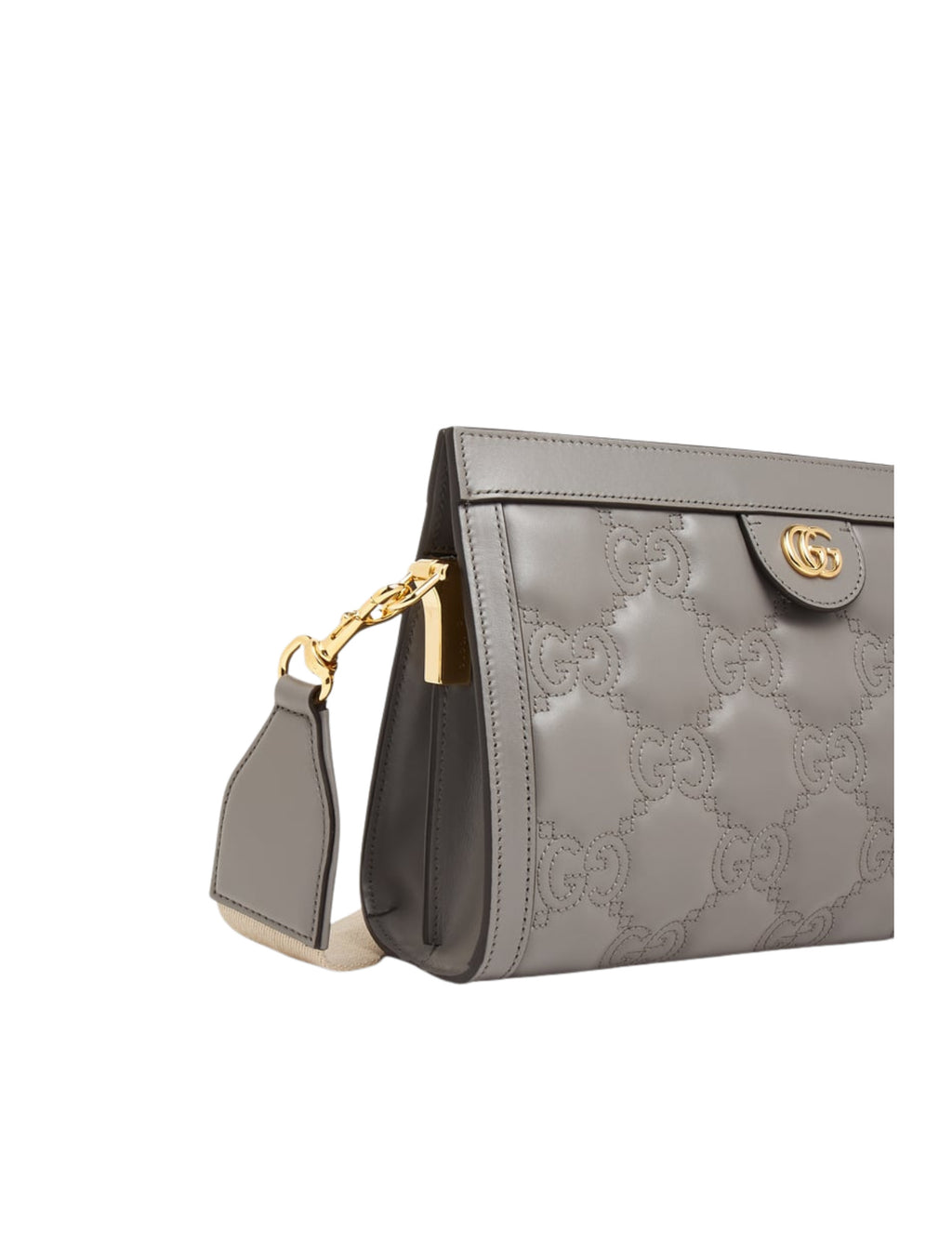 Gucci GG Ophidia Crossbody Bag – Dusty Grey – Women – side or profile view