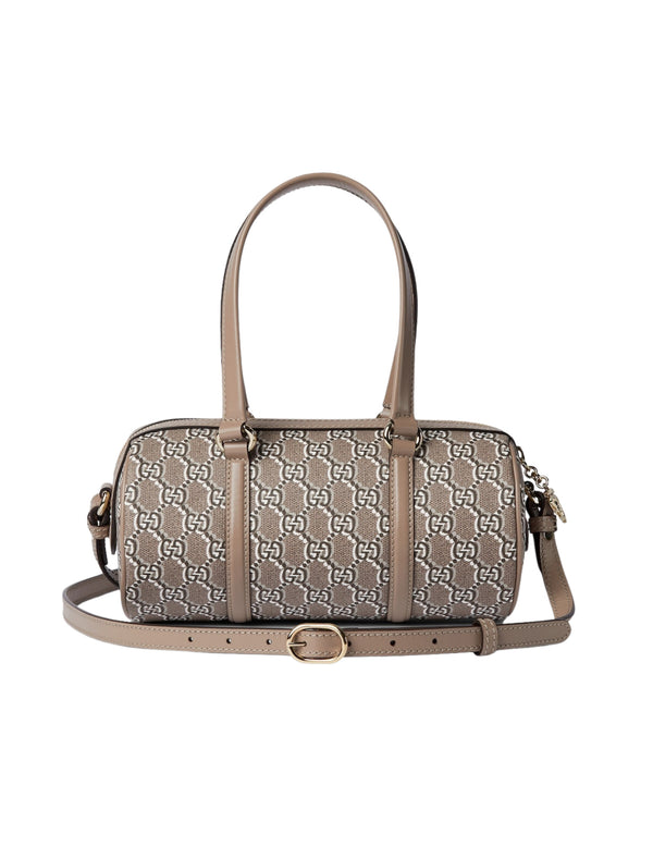 Gucci GG Shadow Small Shoulder Bag – Brown Multicolour GG Canvas – Women – front view