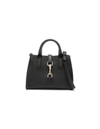 Gucci Medium Tote Bag with Hook Closure – Black – Women – front view