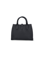 Gucci Medium Tote Bag with Hook Closure – Black – Women – side or profile view