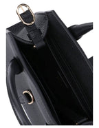Gucci Medium Tote Bag with Hook Closure – Black – Women – interior or opening view