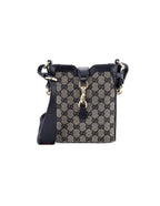 Gucci Mini Bucket Shoulder Bag – Navy/Multi – Women – front view