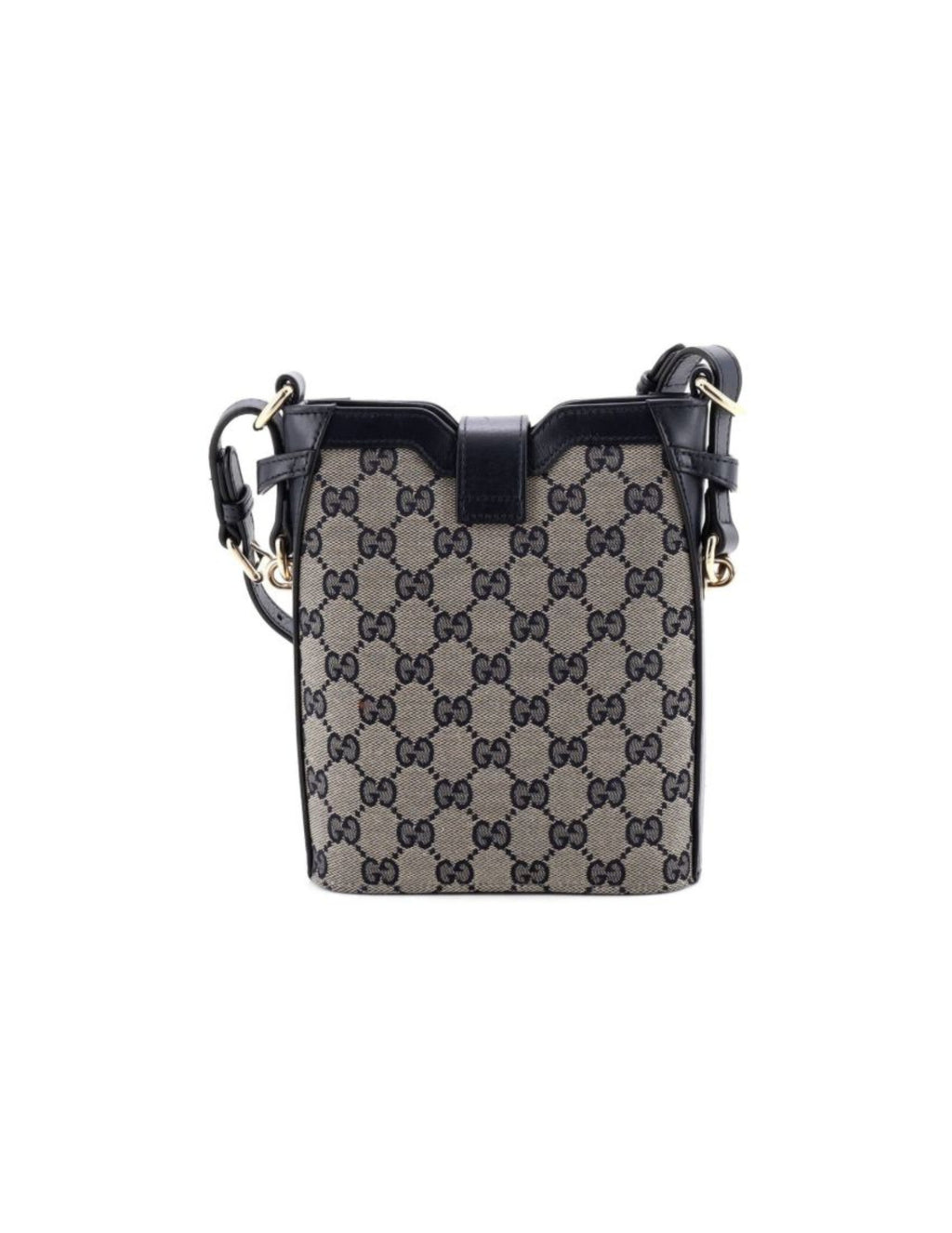 Gucci Mini Bucket Shoulder Bag – Navy/Multi – Women – alternate exterior view