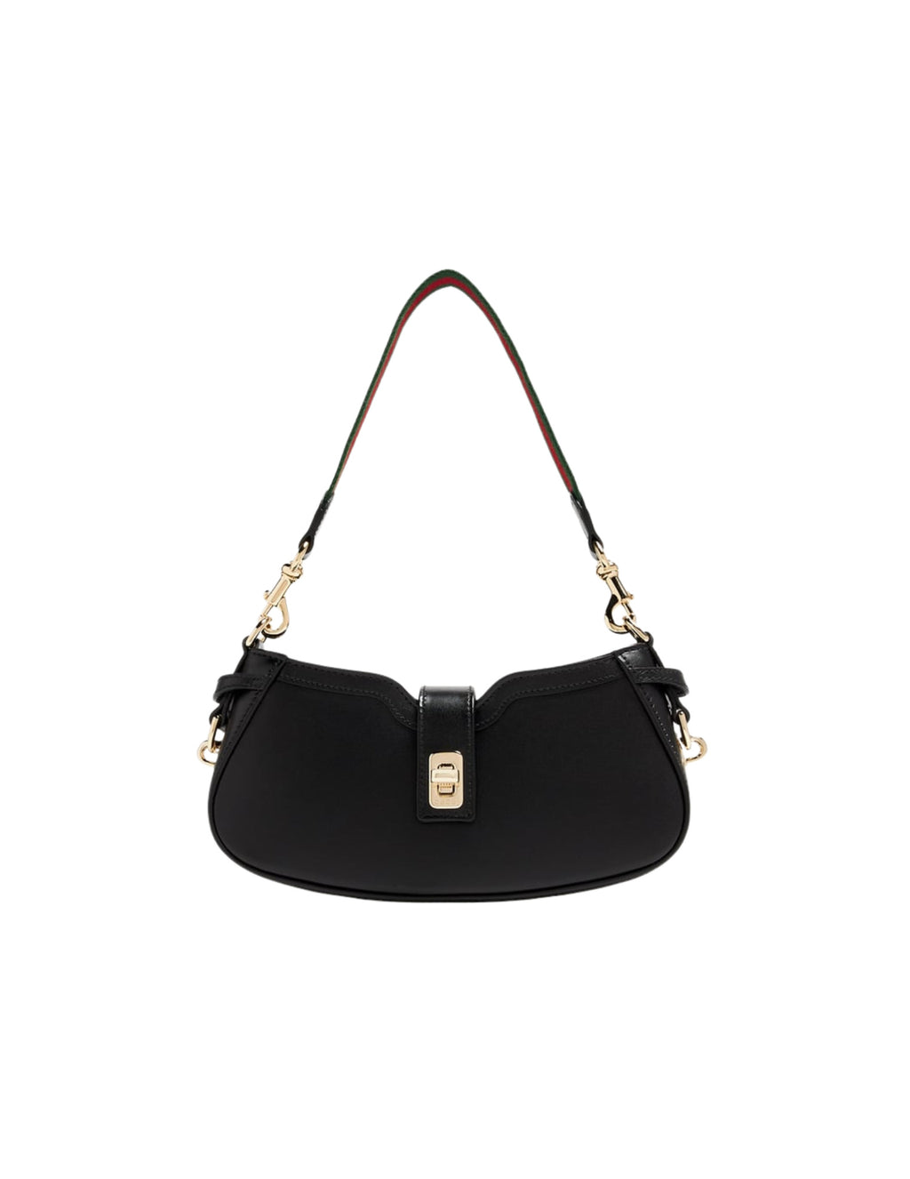 Gucci Small Moon Side Shoulder Bag - Black – Women – back view