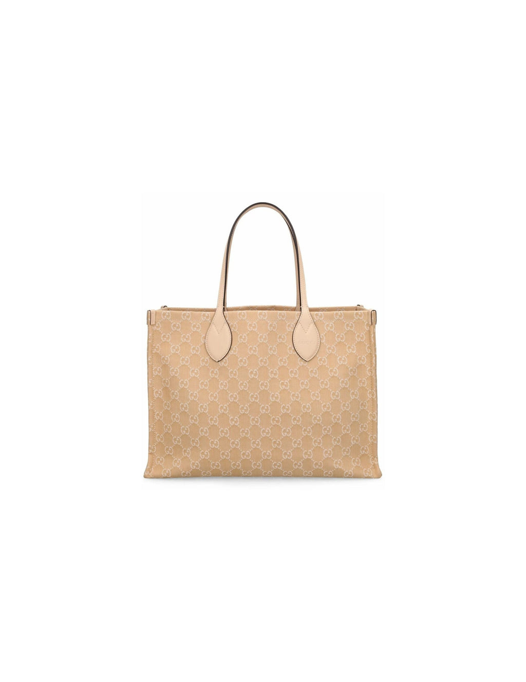 Gucci Ophidia GG Pattern Large Tote Bag – Beige – Women – front view