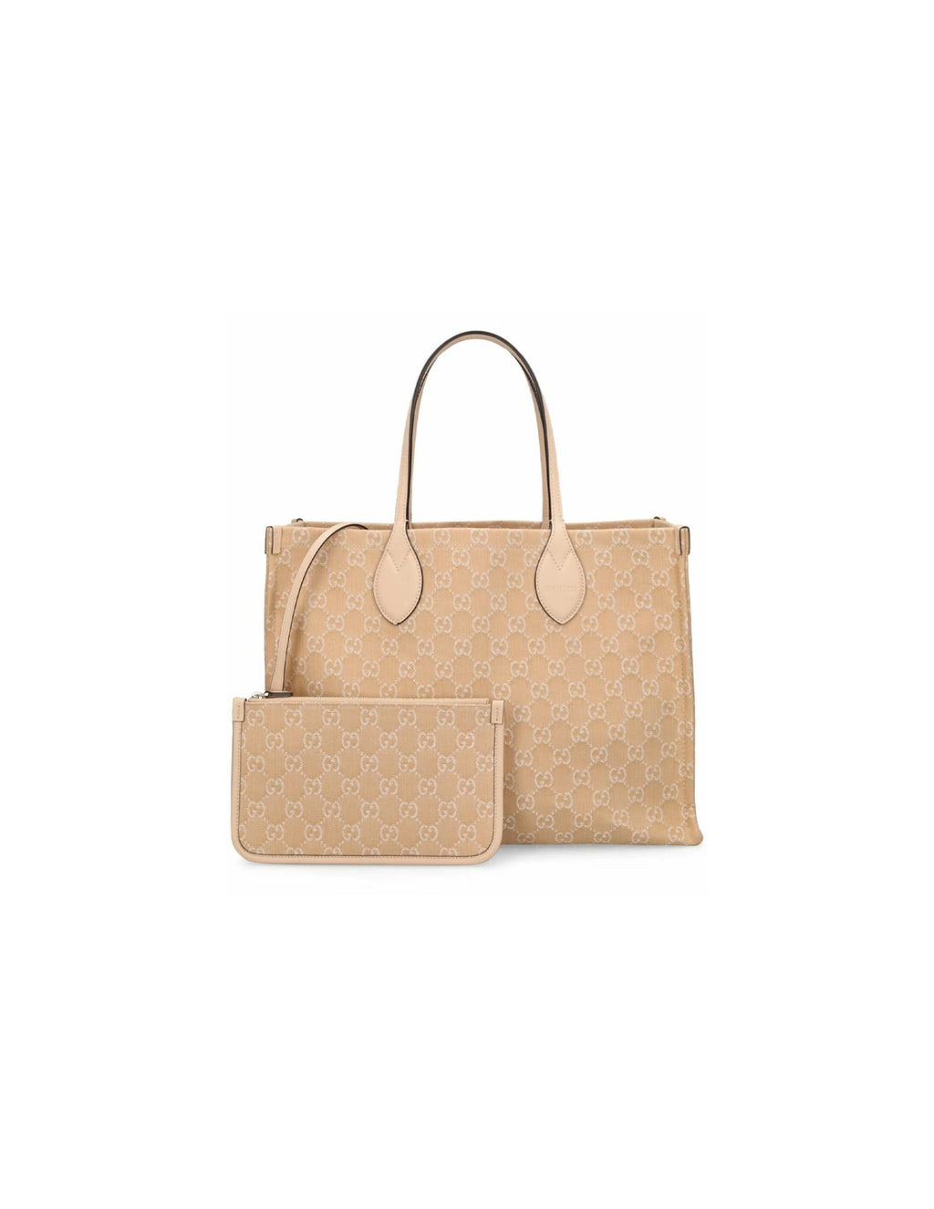 Gucci Ophidia GG Pattern Large Tote Bag – Beige – Women – alternate exterior view