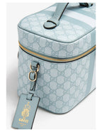 Gucci Ophidia Canvas Make Up Storage Bag – Light Blue – Women – alternate exterior view