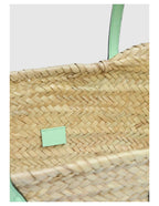 Gucci Straw Tote Bag – Beige Multicolour – Women – interior or opening view