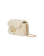 Gucci GG Marmont Super Mini Bag – Off White – Women – alternate exterior view