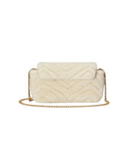 Gucci GG Marmont Super Mini Bag – Off White – Women – side or profile view