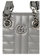Gucci Handbag – Grey – Women – back view