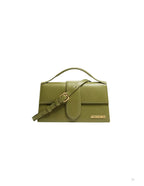 Jacquemus Le Grand Bambino Long Shoulder Bag – Olive – Women – front view