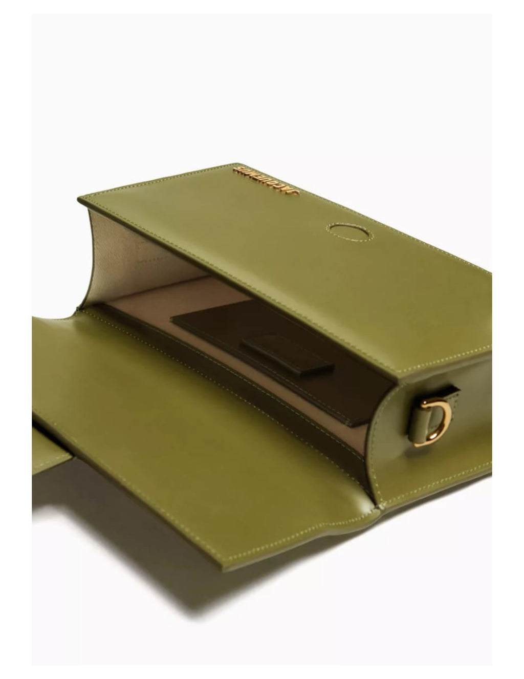 Jacquemus Le Grand Bambino Long Shoulder Bag – Olive – Women – back view