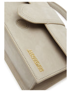 Jacquemus Le Grand Bambino Long Shoulder Bag – Dark Beige – Women – side or profile view