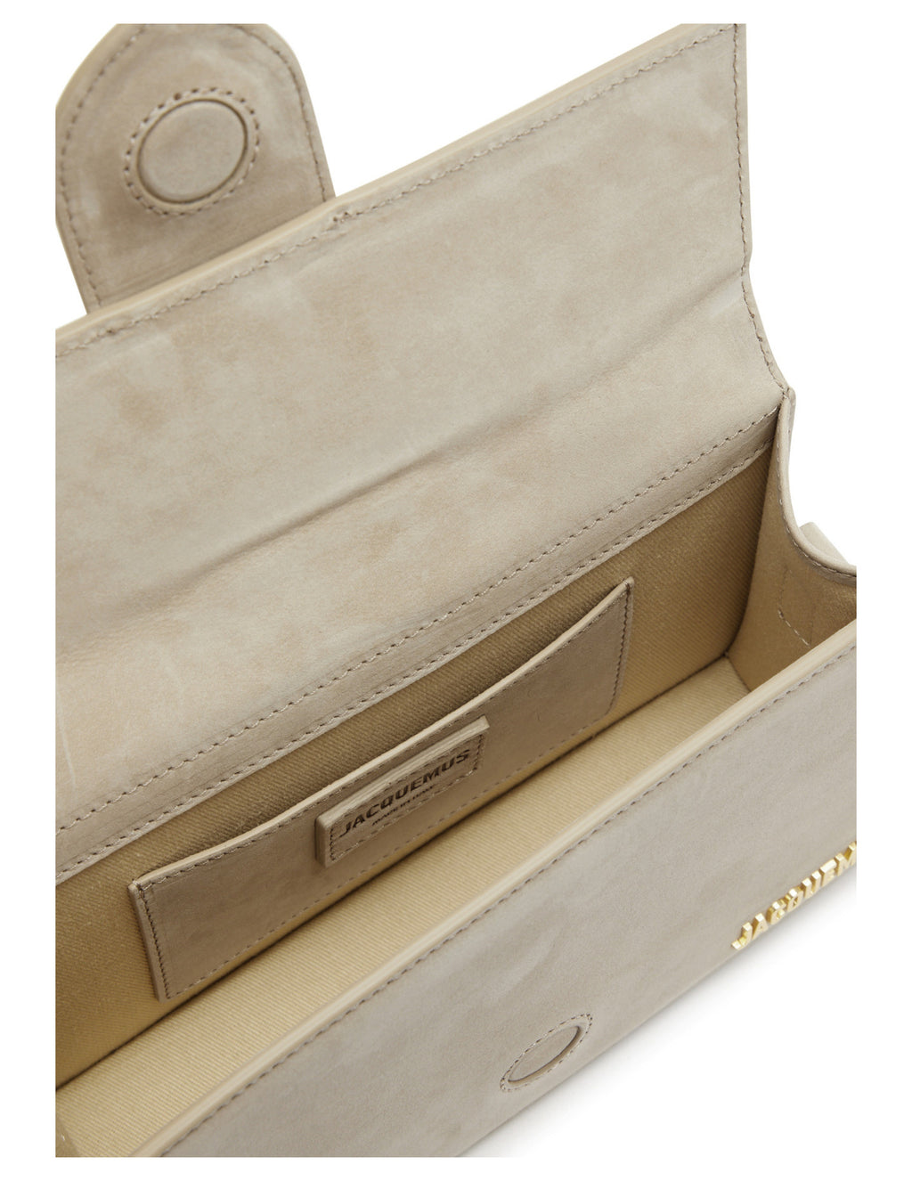Jacquemus Le Grand Bambino Long Shoulder Bag – Dark Beige – Women – back view