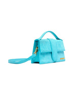 Jacquemus Le Grand Bambino Long Shoulder Bag – Aqua Blue – Women – side or profile view