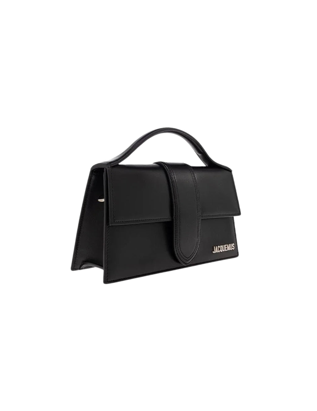 Jacquemus Le Grand Bambino Handbag Black/Silver – Women – side or profile view