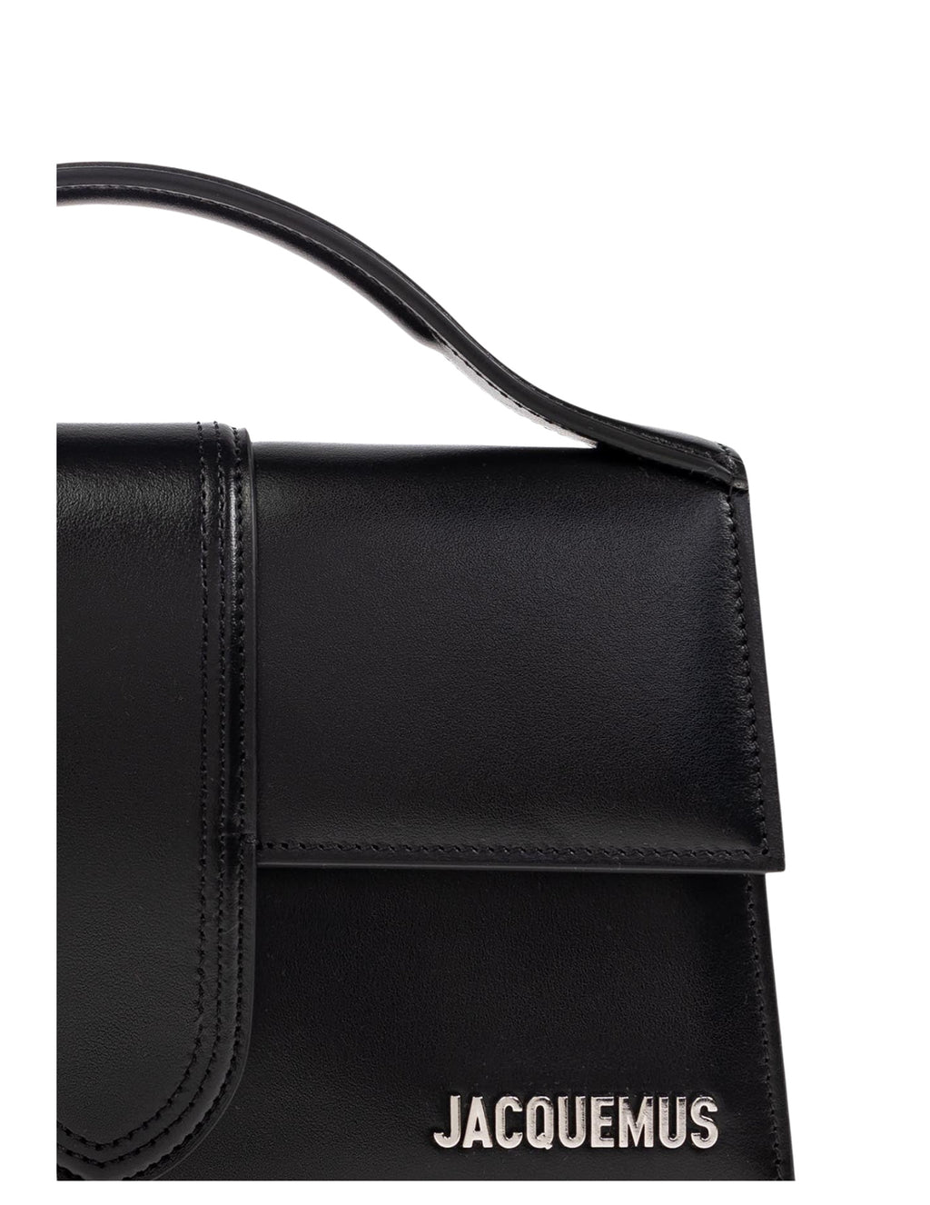 Jacquemus Le Grand Bambino Handbag Black/Silver – Women – back view