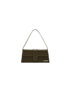 Jacquemus Le Grand Bambino Long Shoulder Bag Dark Khaki – Women – front view