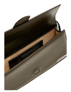 Jacquemus Le Grand Bambino Long Shoulder Bag Dark Khaki – Women – side or profile view