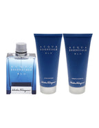 Salvatore Ferragamo Acqua Essenziale Blu Gift Set Eau de Toilette 100ml + After Shave Balm 100ml + Shampoo & Shower Gel 100ml