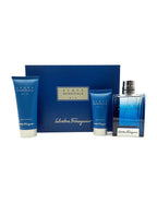 Salvatore Ferragamo Acqua Essenziale Blu Gift Set Eau de Toilette 100ml + After Shave Balm 100ml + Shampoo & Shower Gel 100ml