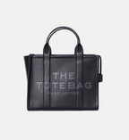Marc Jacobs The Leather Medium Tote Bag – Full-Grain Leather – Black – Women
