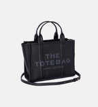 Marc Jacobs The Leather Medium Tote Bag – Full-Grain Leather – Black – Women