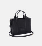 Marc Jacobs The Leather Medium Tote Bag – Full-Grain Leather – Black – Women