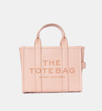 Marc Jacobs The Leather Medium Tote Bag – Full-Grain Leather – Pink Rose – Women