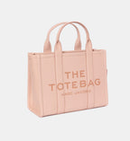 Marc Jacobs The Leather Medium Tote Bag – Full-Grain Leather – Pink Rose – Women