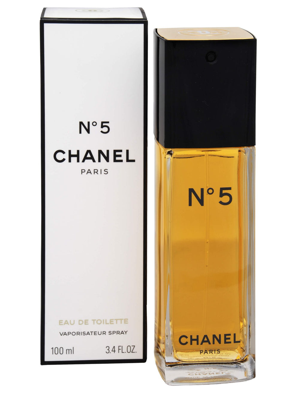 Chanel N°5 Eau de Toilette 100ml bottle and box